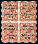 Stamp of Ireland » 1922-35 Overprint Collections 1922 Attractive old-time specialised collection of the 5-line Thom issue