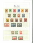 Stamp of Germany » German Colonies » Togo 1897-1919, complete territory mint and used