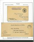 Stamp of Ireland » Political & Transitional Periods 1922-23 Bi-Territorial Postmarks: Attractive group