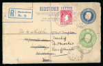 Stamp of Ireland » Political & Transitional Periods » British Postal Stationery - February 17, 1922 to July 23, 1924 1920 George V registered size G for the 4d rate and