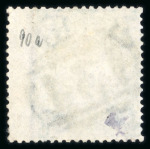 Stamp of Great Britain » 1855-1900 Surface Printed » 1862-64 Small Uncoloured Corner Letters 1862-64 1s green, plate 1, lettered KD and showing "K" in white circle plate variety, used