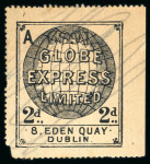 Stamp of Ireland » Parcel Post & Locals Private Carrier Stamp: c1867 GLOBE EXPRESS LIMITED