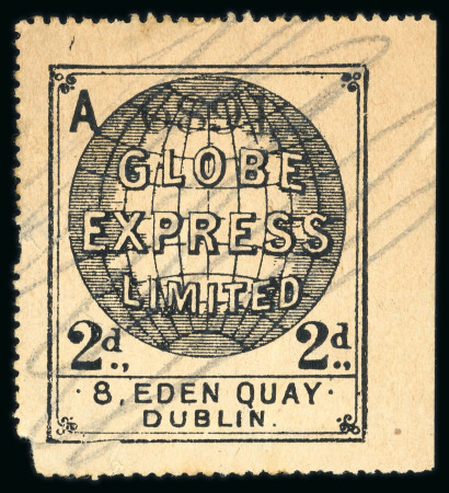 Stamp of Ireland » Parcel Post & Locals Private Carrier Stamp: c1867 GLOBE EXPRESS LIMITED