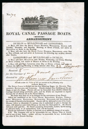 Stamp of Ireland » Parcel Post & Locals London & Dublin Parcel Office: 1826-1878 Attractive
