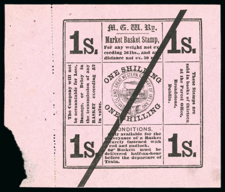 Stamp of Ireland » Railways Railway Letter Stamps: Midland Great Western Railway