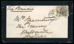Stamp of Ireland » GB Used In Ireland 1863-86 Attractive group of 13 covers mounted on album