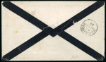 Stamp of Ireland » GB Used In Ireland 1863-86 Attractive group of 13 covers mounted on album