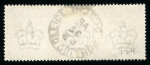 Stamp of Ireland » GB Used In Ireland 1887-92 Crowns £1 green, used with centrally struck Dublin Sorting Office cds