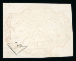 Stamp of Italian States » Papal States 1852, 1 scudo rose carmine, cancelled by mute grid