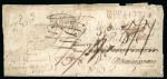 Stamp of Ireland » Pre-Stamp Postal History » Independant Post Office Period - 1784-1831 1817 (31.12) Folded entire from John McLennan in Berbice,