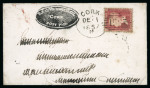 Stamp of Ireland » Postal History (Arranged alphabetically by County) 1857 (1.12) Envelope from Cork to Dublin, franked 1854-57