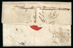 Stamp of Ireland » Pre-Stamp Postal History » Independant Post Office Period - 1784-1831 1797 (28.7) Folded entire sent to Dublin, and redirected