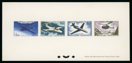 Stamp of France » Poste Aérienne 1960, Poste Aérienne,  série Prototypes Y&T n° 38-41,