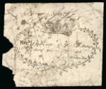 Stamp of Ireland » Pre-Stamp Postal History » Independant Post Office Period - 1784-1831 1830 (4.8) The Window Man without sun rays being the