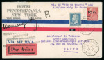 Stamp of France » Poste Aérienne 1928, poste aérienne Y&T n°3 Berthelot surchargé 10f