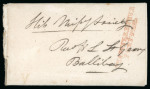 Stamp of Ireland » Pre-Stamp Postal History » Independant Post Office Period - 1784-1831 1822 (November) London Missionary Society Journal to