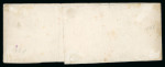 Stamp of Switzerland / Schweiz » Sitzende Helvetia Ungezähnt » 1857-62 Berner Druck, Dickes Papier 1861, 5 Rp. braun, diagonale Halbierung