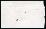 Stamp of Ireland » Pre-Stamp Postal History » Independant Post Office Period - 1784-1831 1823 (15.7) Folded entire from Edinburgh to Newtownmountkennedy