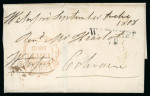 Stamp of Ireland » Pre-Stamp Postal History » Independant Post Office Period - 1784-1831 1809 (13.9) Folded letter sheet from Waterford to Colrainerated