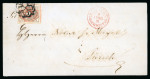 Stamp of Switzerland / Schweiz » "Waadt", "Neuenburg", "Winterthur" 1851, Winterthur, farbfrisch, allseits breitrandig