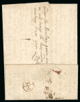 Stamp of Ireland » Pre-Stamp Postal History » Early Period - 1657-1784 1808 (1.2) Folded entire from Hacketstown (County Carlow)