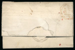 Stamp of Ireland » Pre-Stamp Postal History » Independant Post Office Period - 1784-1831 1813 (12.6) Folded entire to Dublin, with red COOKSTOWN/82