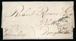 Stamp of Ireland » Pre-Stamp Postal History » Independant Post Office Period - 1784-1831 1812 (13.9) Folded letter sheet to Platin, Drogheda,