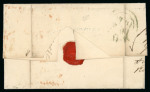 Stamp of Ireland » Postal History (Arranged alphabetically by County) Armagh - Vernersbridge: 1846 (3.12) Folded letter sheet