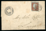 Stamp of Ireland » GB Used In Ireland 1842 (18.8) Folded entire from Coleraine to Lurgan,