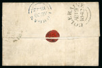 Stamp of Ireland » GB Used In Ireland 1842 (18.8) Folded entire from Coleraine to Lurgan,