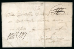 Stamp of Ireland » Pre-Stamp Postal History » Early Period - 1657-1784 1720 (20.4) Folded entire from Edmond Raine, agent