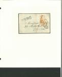 Stamp of Ireland » Postal History (Arranged alphabetically by County) 1846 Printed advertising entire from Dugort (County