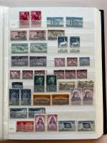Stamp of United States » Collections 1861-1980, in a big stockbook thousands of mint and used stamps