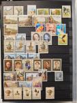 Stamp of Large Lots and Collections 1850-1990, in a big and heavy box nice item