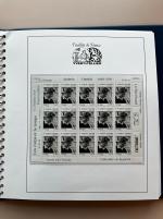 Stamp of France » Collections 2021-2024, dans une très belle reliure collection de