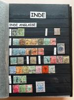 Stamp of Large Lots and Collections 1854-1965, in a big stockbook very interesting different Asian countries collection