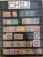 Stamp of Large Lots and Collections America : 1850-1965, in four stockbooks thousands of mint and used stamps