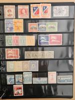 Stamp of Large Lots and Collections America : 1850-1965, in four stockbooks thousands of mint and used stamps