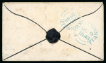Stamp of Ireland » Postal History (Arranged alphabetically by County) Cavan - Ballyconnell: 1848 Mourning envelope from Liverpool