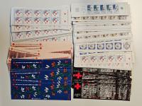 Stamp of France » Collections 1985-2002, dans un carton impressionnante accumulation