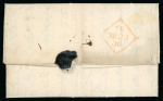 Stamp of Ireland » Postal History (Arranged alphabetically by County) Dublin - Rathfarnham: 1836 Folded entire Rathfarnham