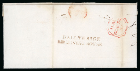 Stamp of Ireland » Postal History (Arranged alphabetically by County) Cavan - Ballyhaise: 1831 Folded entire from Ballyhaise