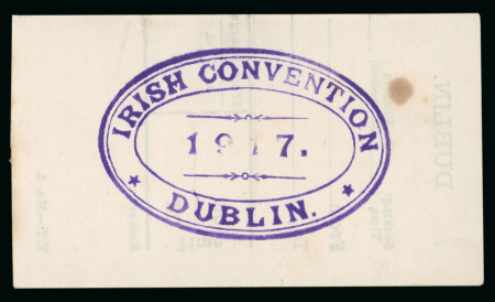 Stamp of Ireland » Political & Transitional Periods » Pre Transitional Period 1916-1921 1917-18 Irish Convention: Specialised group of Convention