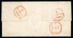 Stamp of Ireland » Pre-Stamp Postal History » Independant Post Office Period - 1784-1831 1830 (11.5) Folded letter sheet from Dungarvan to Dublin,