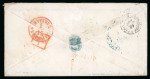 Stamp of France » Lettres Classiques 1867, Lettre à destination de Varsovie (Pologne) affranchie