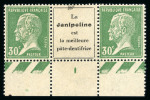 Stamp of France » Émissions à partir de 1900 1923-1927, publicité Janipoline, 5 compositions différentes