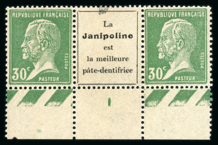 Stamp of France » Émissions à partir de 1900 1923-1927, publicité Janipoline, 5 compositions différentes
