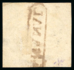 Stamp of Brazil » 1843 Bull's Eyes 1843 Bull's Eyes 30r intermediate impression used Bananal