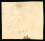 Stamp of Brazil » 1843 Bull's Eyes 1843 Bull's Eyes 30r intermediate impression used part two cancels