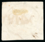 Stamp of Brazil » 1843 Bull's Eyes 1843 Bull's Eyes 60r intermediate impresion used straight line hs